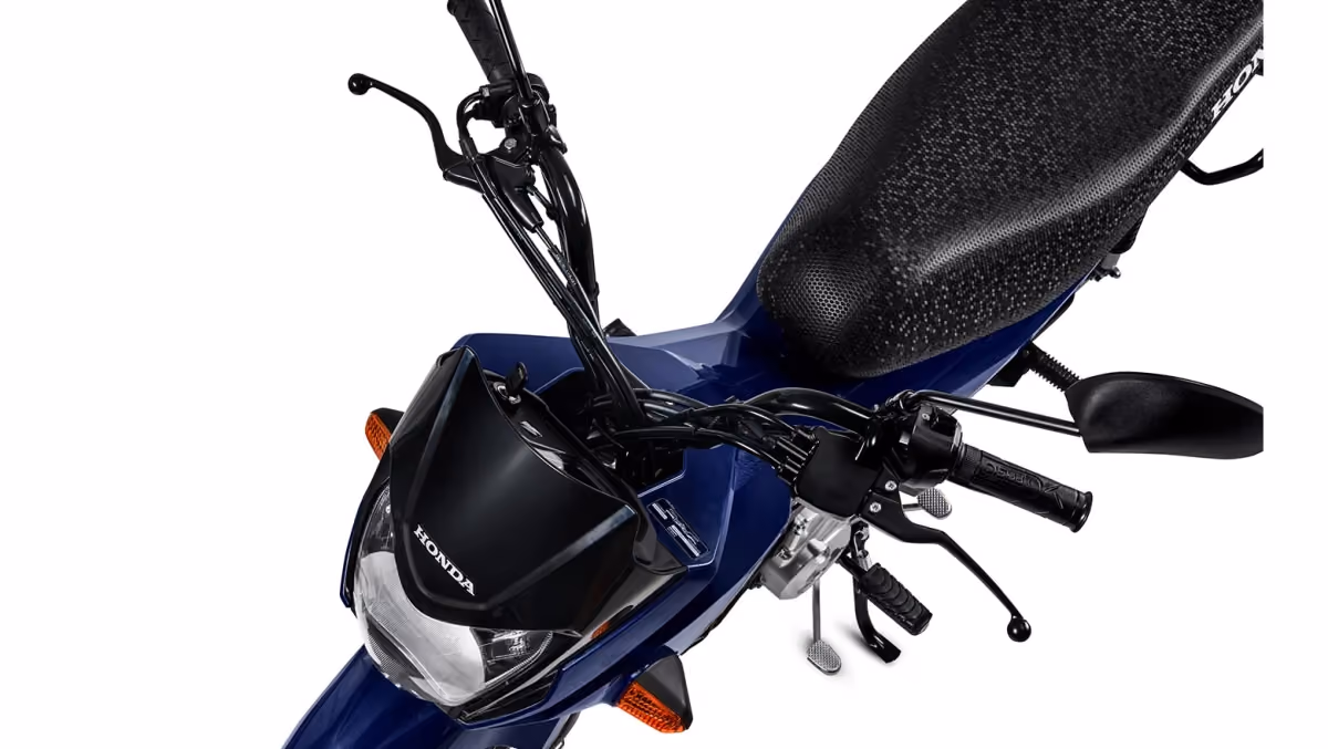 Nova Moto Honda Pop 110i Es Street City Galeria De Fotos Close De Cima Painel